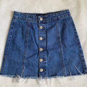 aero jean skirt